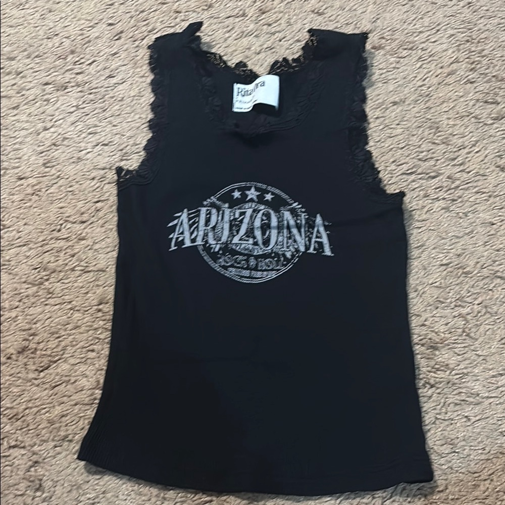 Arizona graphic tank top